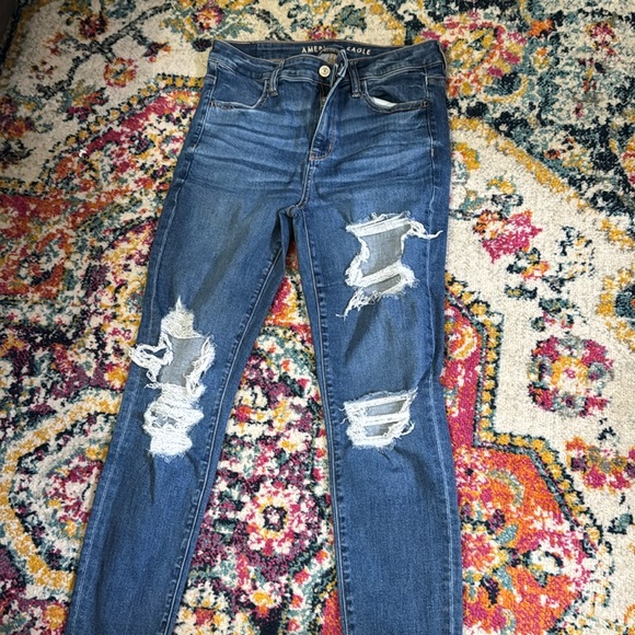 American eagle size 10 jeans - Picture 1 of 4